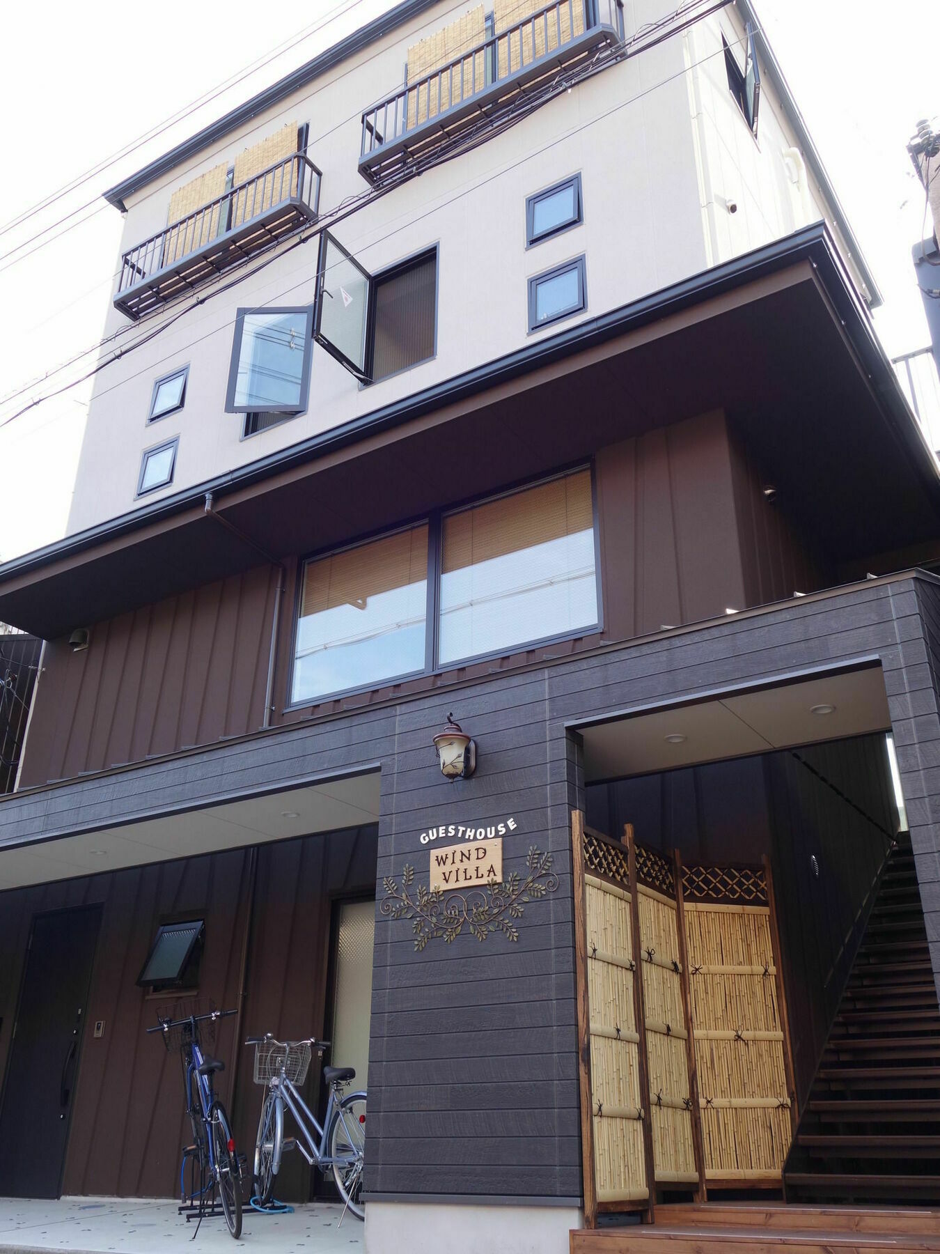 Guesthouse Wind Villa Kyoto Exterior foto